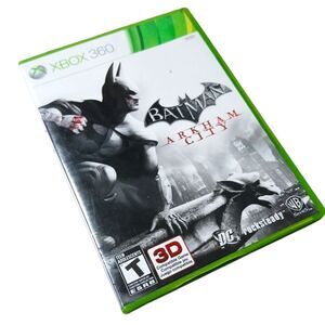 Batman Arkham Asylum & City Microsoft Xbox‎ 360 Lot Of 2 CIB Games/Not Tested